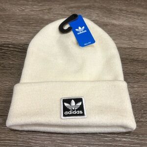 Adidas Cream Tall Fit Utility Beanie